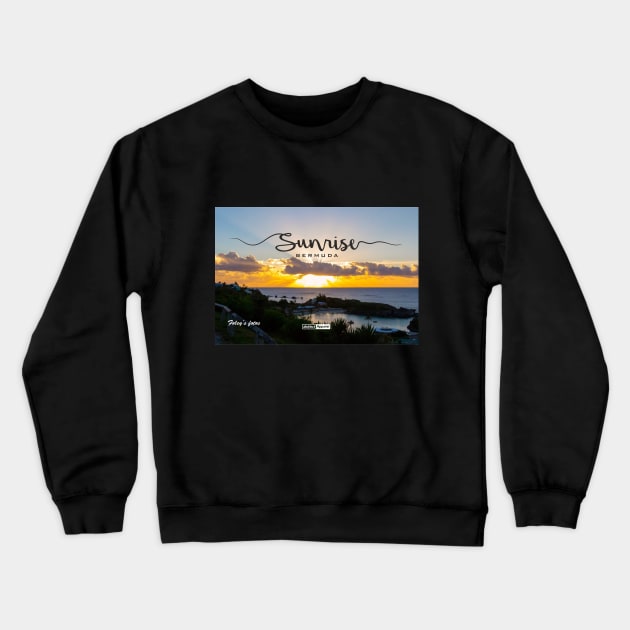 BERMUDA SUNRISE Crewneck Sweatshirt by DistinctApparel